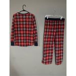 Nautica  Red Blue Plaid Long Sleeve Pajama Pants Set Size Medium Photo 1