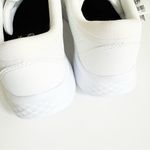 Skechers White Vegan Leather Athletic Sneakers 7.5 NWT Photo 4