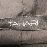 T Tahari Tahari Giselle Women's Black Hooded Hoodie Zip Button Trench Raincoat Jacket S Photo 3