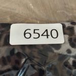 Sanctuary  Sweater Women Leopard Print Cardigan Open Front Pockets Brown Medium‎ Photo 8