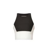 We Wore What  Colorblock Racerback Tank Size XSmall  Black/white Photo 3