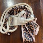 Long Cheetah Scarf Wrap Belt Multi Photo 3