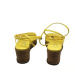 Calvin Klein  Womens Neve Comfort Yellow Wedges Platform Sandals Shoes Size 7M Photo 2
