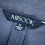 Misook  Straight Leg Knit Pant in Charcoal Grey Size M Photo 6