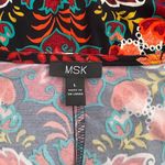 MSK Floral Bell Sleeve Dress L Size L Photo 5