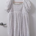 Women's Sequin New Year Party dress White Photo 10