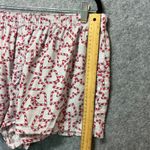 PINK - Victoria's Secret PINK Victoria's‎ Secret XL Candy Cane Heart Pajama Lounge Shorts Sleep Bottoms Photo 2