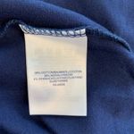 Lands' End Minimalist Everyday Navy Blue Jersey Knit Fit & Flare Dress M/T 10-12 Photo 6