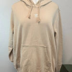 Adidas  Beige Fleece Hoodie - Size 3X Photo 0