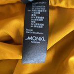 Monki MONKL Yellow One Piece Cutout Bathing Photo 5