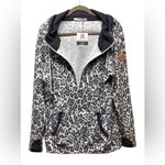 Michelle Mae half zip hoodie. Size Large Gray Photo 2