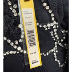 Alice + Olivia  Black Rhinestone and Tulle Mini Dress NWT Sz. XS Photo 3