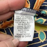 Umgee USA Multicolor Floral Satin Colorful Peasant Blouse Size 1X Relaxed Flowy Photo 5