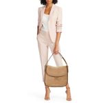 Marc Jacobs Groove Leather Dusty Gray Hobo Shoulder Bag Photo 9