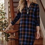 NWT J. Jill Plaid Split Photo 0
