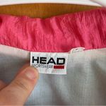 Head  Sports‎ Vintage Jacket Windbreaker hot pink size small Photo 2