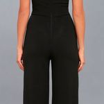 Lulus Edith Black Strapless Jumpsuit  Photo 2