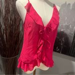 NBD 🌺REVOLVE  LERRY HOT PINK TIE TOP SIZE MEDIUM🌺 Photo 2