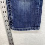 Miss Me Jeans Womens 27 cuffed capri blue Denim embellished fleur de lis Pockets Photo 5
