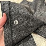 Lululemon Size 4 Speed Up Tight 28" Luminosity Foil Print Black Silver Photo 2