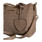 Juicy Couture NWT--CAFE BESTSELLERS FAME SATCHEL CROSSBODY HANDBAG Gorgeous handbag, satchel style with crossbody buckle strap, top zip closure, inside has ine open pocket and one zip pocket, measures 9 1/2 x 9 x 4, brand new with tags Photo 5