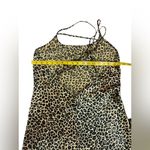 Victoria's Secret Leopard Print Satin Medium Chemise Full Length Lingerie. E33 Photo 13