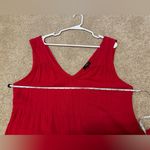 Quince 100% Organic Cotton Gauze Tiered Maxi Dress Wild Cherry Size L Red Size L Photo 10