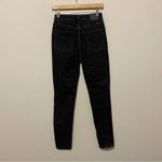 Levi's NWOT Levi’s 721 Black Distressed High Rise Skinny Jeans Photo 6