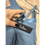 Lulus NWT  Amazing Presence Slate Blue Mesh Ruched Column Maxi Dress Banquet S Photo 8