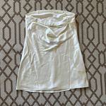 Wild Fable Ivory Satin Strapless Tube Mini Dress Photo 4
