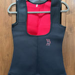 NWOT Sweat Sauna Vest Workout Shaper Black Size L Photo 0