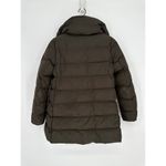 Moncler Petrea Quilted Puffer Jacket Feather Pure Goose Down Black XS Dark Grey Photo 2