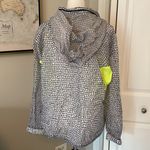 Adidas Super Cool Hooded Neon Yellow Zip Up Windbreaker Jacket Photo 4