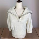 & Other Stories Stockholm Atelier & Other Stories IVORY Alpaca Wool Blend MockNeck Sweater Sz S Photo 0