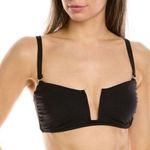 ANDIE Cartagena Convertible Plunge Bikini Swim Top in Black M NWT Photo 7