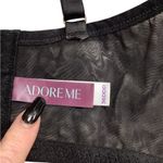 Adore Me Black Lace Bustier Bra, Very Pretty in Person. WORN ONCE Photo 4