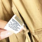 Diane Von Furstenberg  KALEY Cotton Wrap Dress  Size 6 Tan Utility Fit & Flare Photo 5