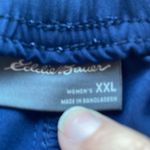 Eddie Bauer  Traveler Ankle Pants Navy Blue XXL Photo 5