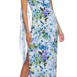 Marina Floral One Shoulder Maxi Dress Photo 0