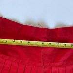 Brandy Melville Vintage Red Pleated School Girl Skirt Photo 10