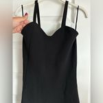 Nanushka Noa Compact‎ Knit Bustier Midi Dress Black M NWT Size M Photo 4