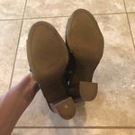 Bamboo  Like New Zip Up Tie Strappy Heels Size 7.5 Photo 2