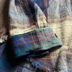 BKE Plaid Button-Up Shirt - Blue and Brown Photo 11