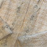 Alice + Olivia Nilla Cream Embellished Tweed Fringe Beaded Trim Boxy Cut Jacket Photo 5