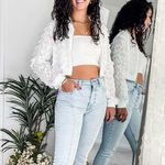 Crop Top Womens XL Blue White 2 Pack Tank Cami Summer Y2K Basic Crop Tanks FC2 Photo 5