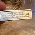 Luxury brand Kippys crystallized swarovski crystals tote shoulder bag metallic Gold Photo 3