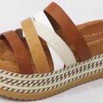 Bamboo Cute n Comfy Multi Color Flatform Slide Sandals Photo 0