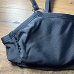 Xhilaration Women's Ring Bralette Bikini Top Black Adjustable Strap Padded Small Photo 4