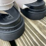 No Boundaries NWT White Chunky Strappy Double Buckle Ankle High SANDLES Photo 4