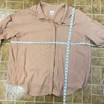 Wilfred  Free Aritzia Oversized Cotton Gauze Button Up Photo 10